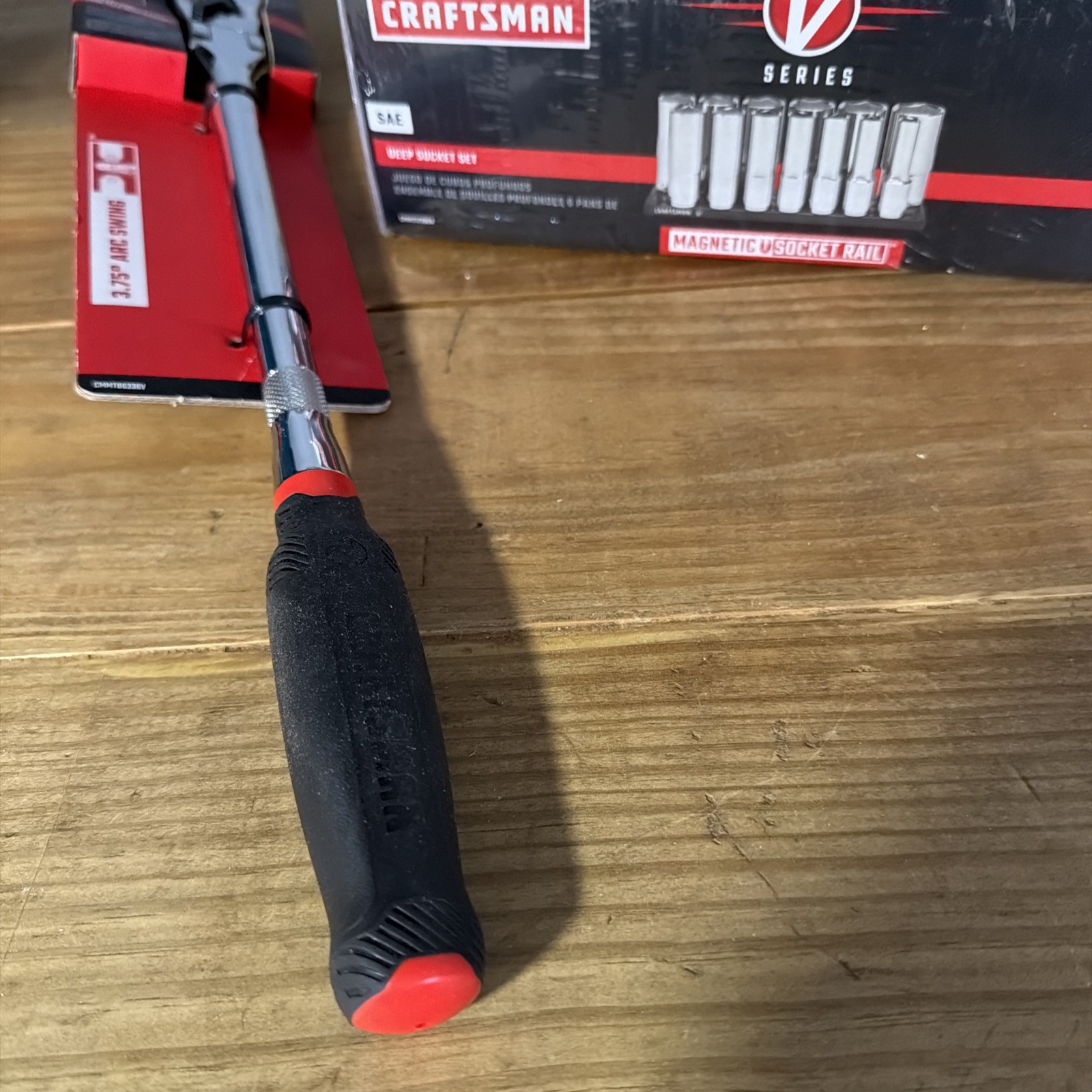 CRAFTSMAN V-SERIES 1/2 in Flex Head Ratchet & Deep SAE Socket Set (CMMT17395V)