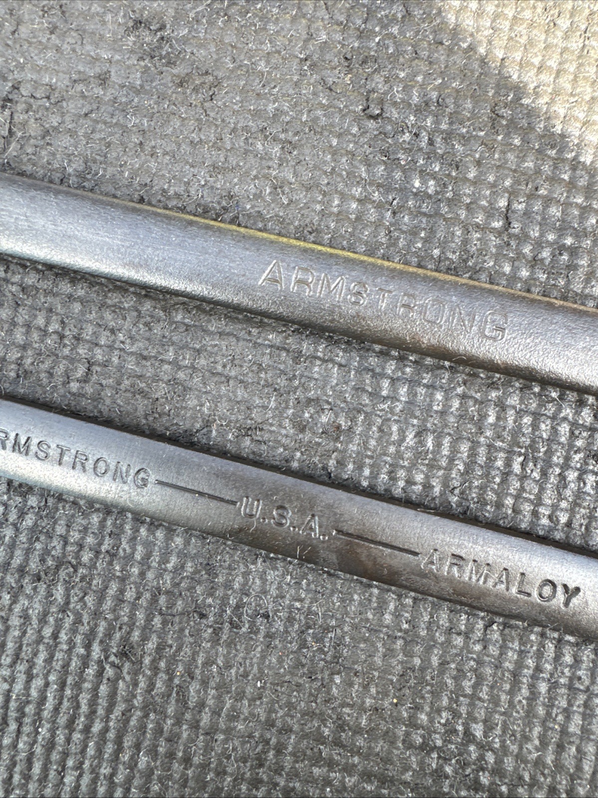 (2) ARMSTRONG Tools USA 5/8” Demo COMBINATION WRENCH 10 INCHES LONG 30-220