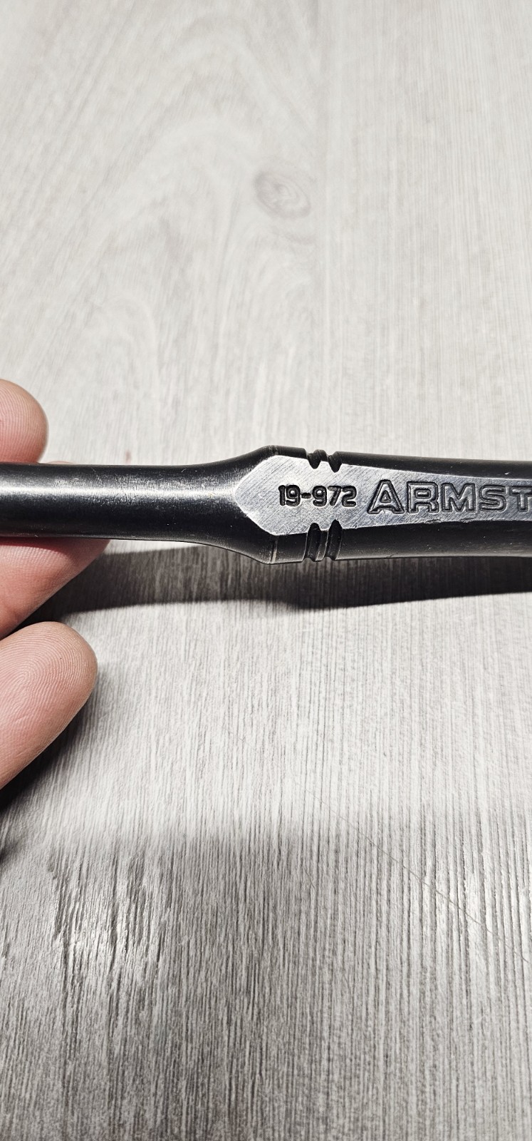 Armstrong Tools USA 19-972 RARE Black Industrial Finish 3/8″ Drive Ratchet