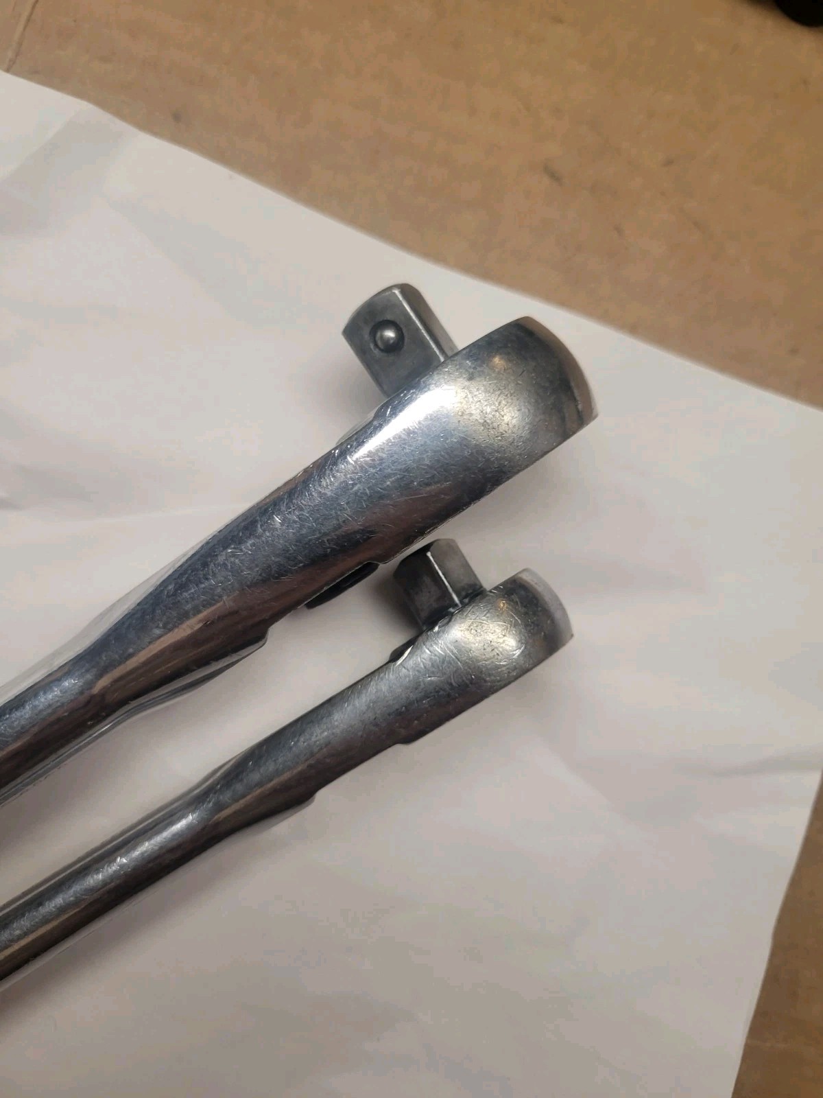 Matco Tools USA 1/2″& 3/8″ Drive Chrome Fixed Head 15″CR15T & 11″ BR11T RATCHETS