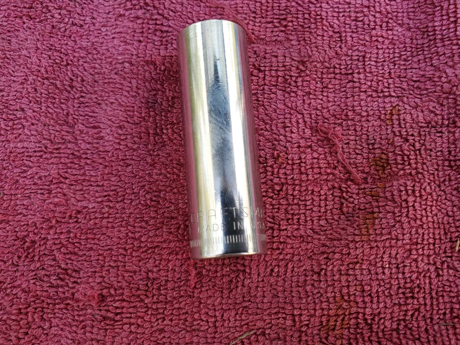 Craftsman USA 15mm 6 Pt. 3/8″ Dr. Deep Socket Inverted G 44432 #1