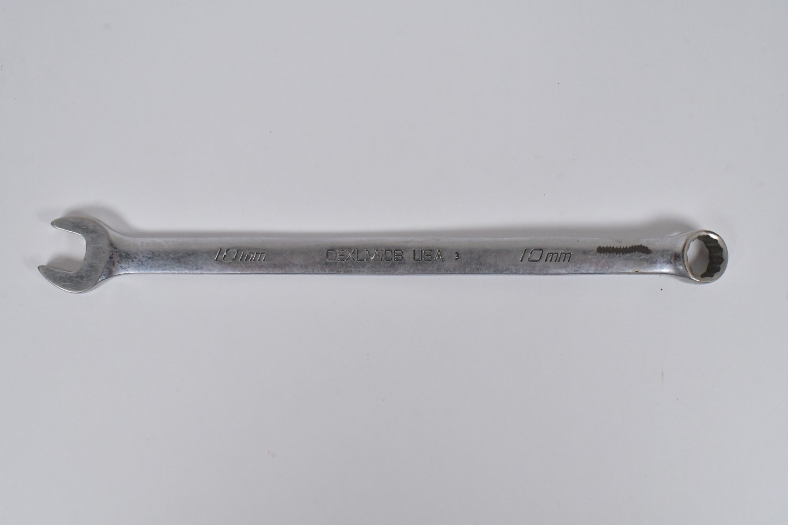 Snap-On Tools USA 10mm Metric 12-Point Combination 7in. Long Wrench OEXLM10B