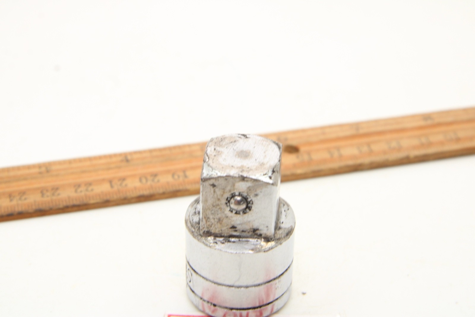 Snap On LA12 1/2″ Female x 3/4″ Male Drive Chrome Locking Butt Adaptor Socket US