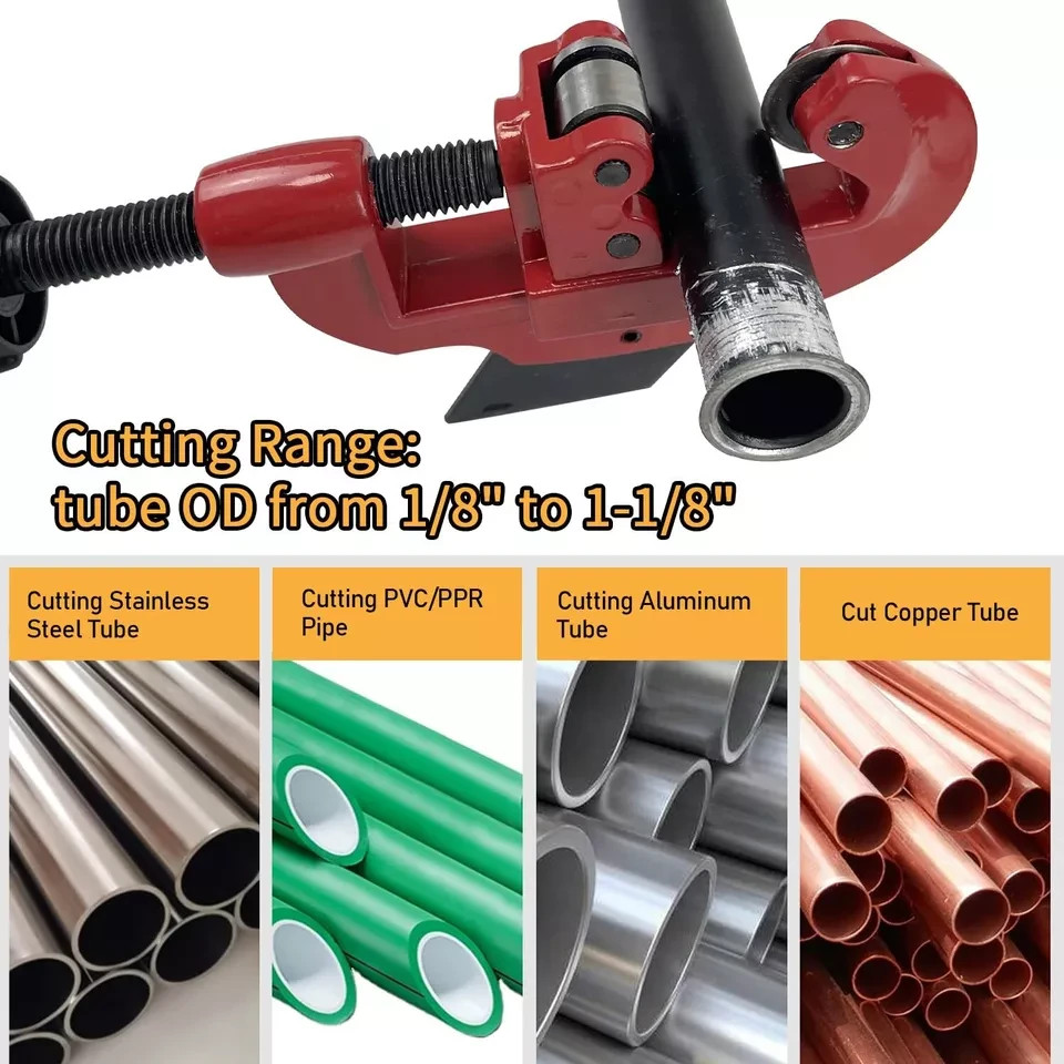 Double Flaring Tool Kit 7 Dies with Tubing Bender & Pipe Cutter For Automotive
