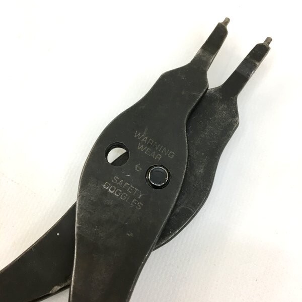 Snap On SRPC7090, 3090, 4700, 3800, 7000 Snap Ring Pliers, Set of 5 red
