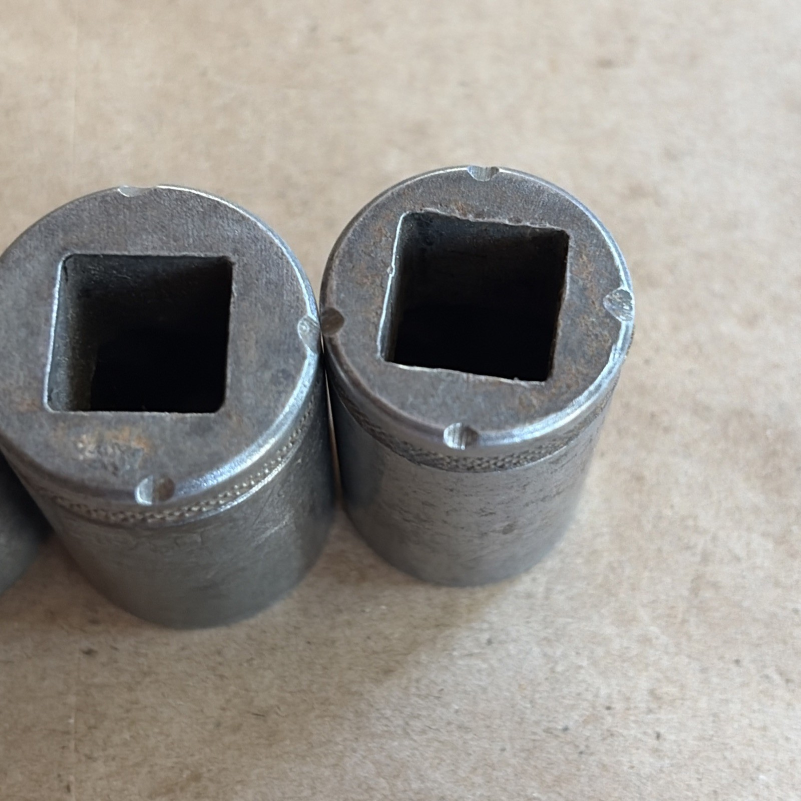 Rare 4 Pc. Craftsman BE 1/2″ Drive 8 Point Sockets 3/4″, 11/16″, 5/8″ & 9/16″