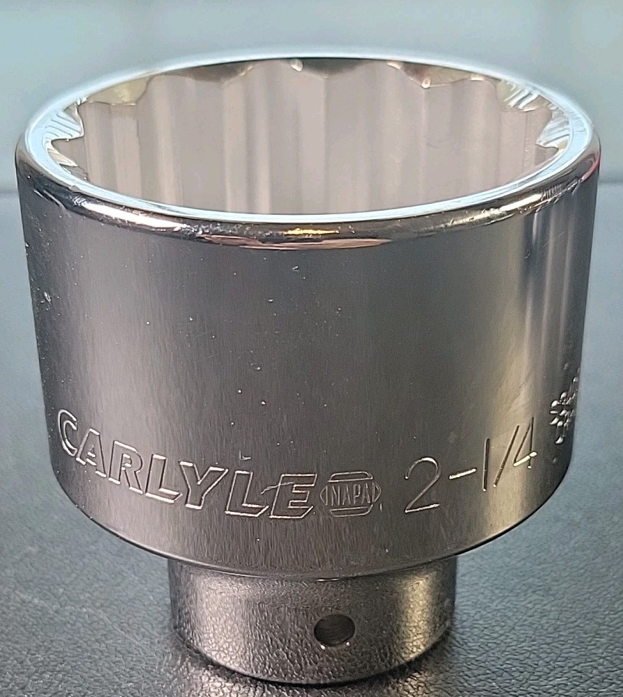 Carlyle Socket 2 1/4 in 12 Points Chrome Plated S34072