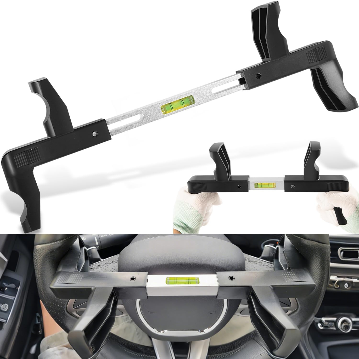 Steering Wheel Level Tool for All Cars and Trucks Steering 170-250mm 270-340mm