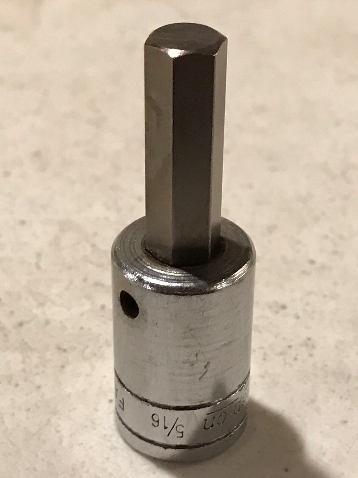 Snap On FA10E 3/8 inch drive 5/16” Hex Bit Socket