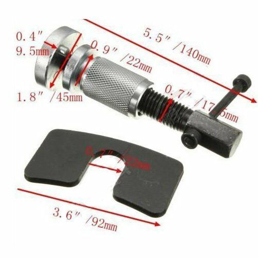 Wheel Cylinder Disc Brake Pad Caliper Piston Rewind Tool F/ VW AUDI RENAULT FORD
