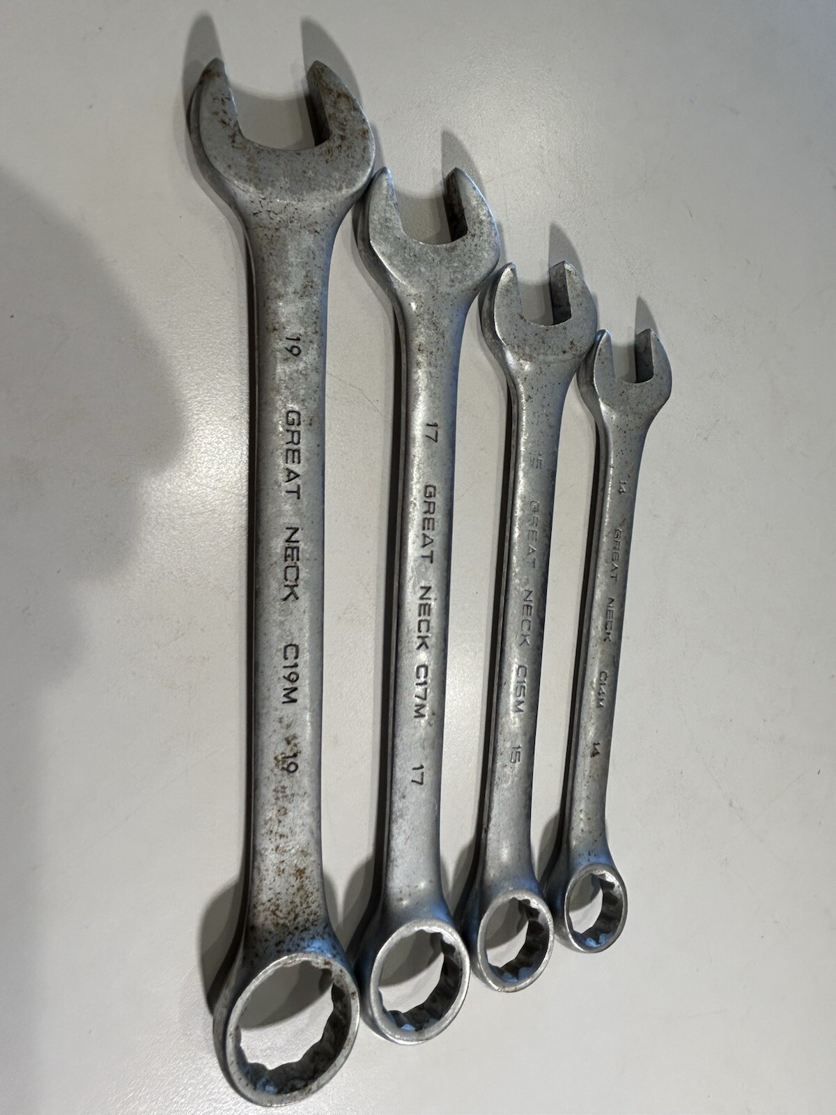 Great Neck Combo Wrench Lot Not Every Size See Photos And Description
