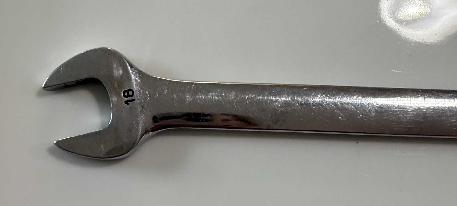 Snap On Tools 18mm Long Flank Drive Combination Wrench OEXLM18