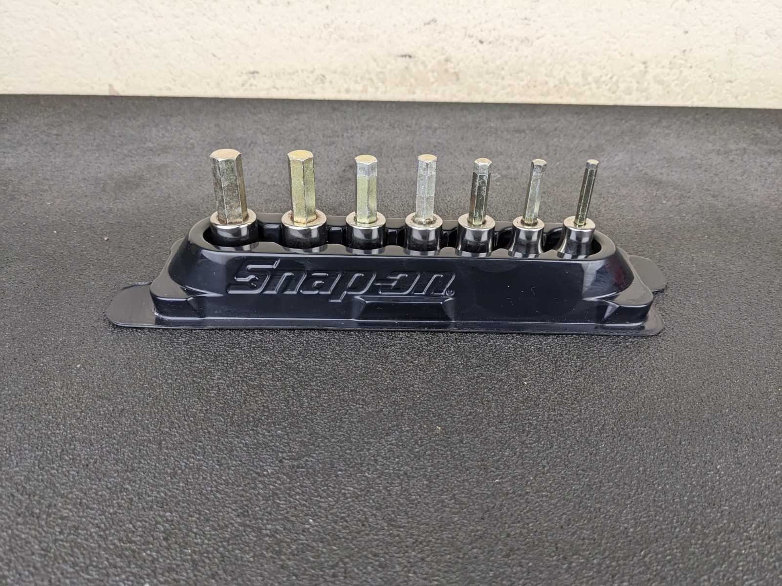 #bp416 Snap On Tools 7 Piece 3/8″ Drive Hex Bit Socket Set 4MM-10MM 207EFAMY