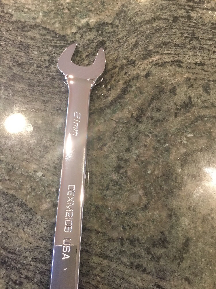 Snap On oexm210b 21mm 12 point metric combination wrench new