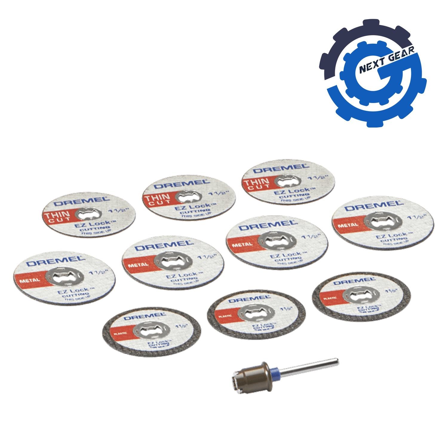 New Dremel 11 PC EZ Lock™ Cutting Rotary Accessories Micro Kit EZ728-01
