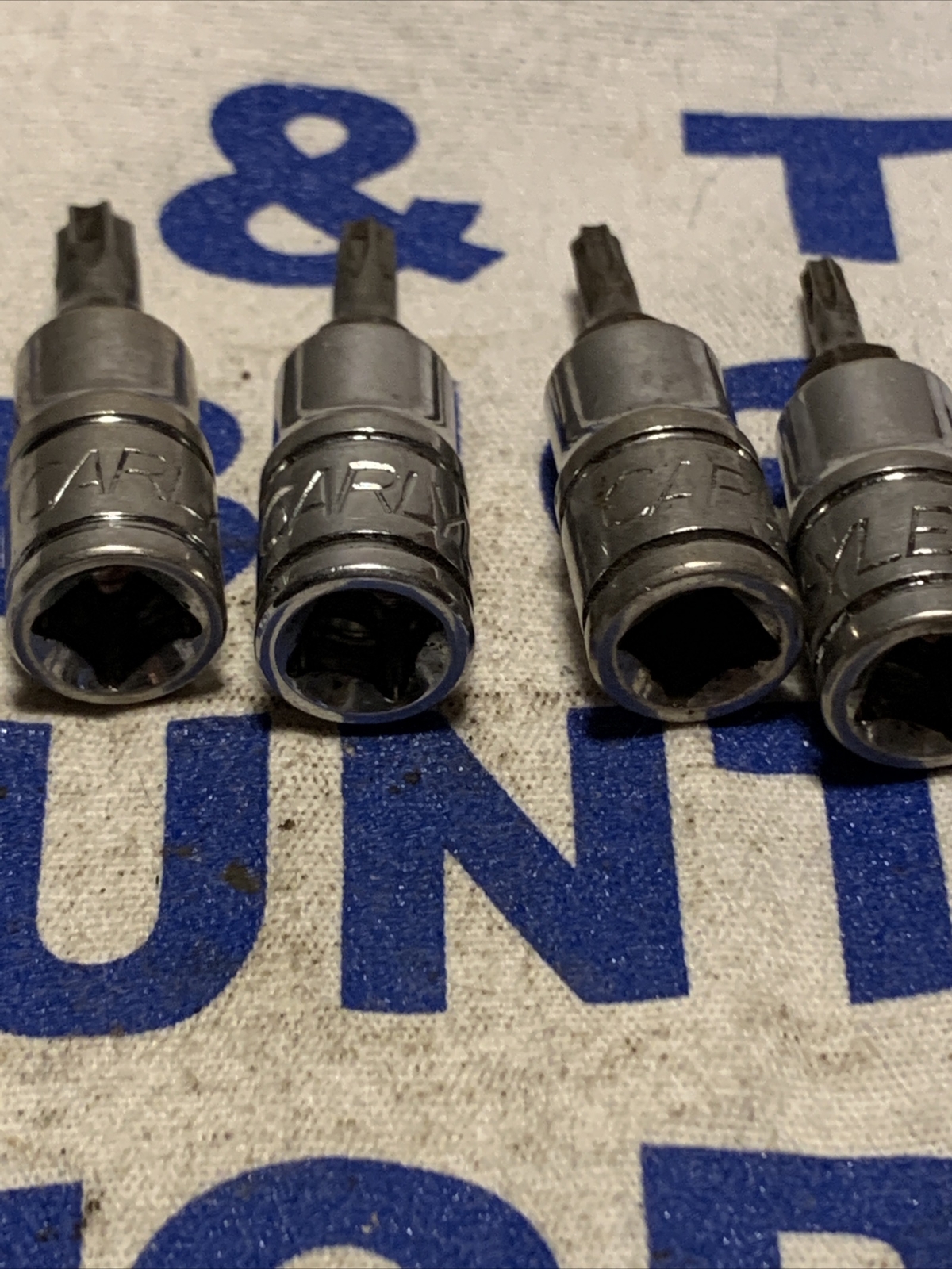 Carlyle Tools 1/4″ Drive 6pc Tamper Proof Star Bit Sockets T7-T27