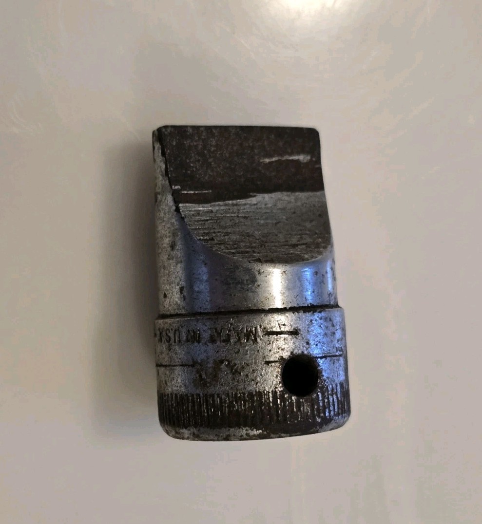 Vintage Snap On A17 – 1/2″ Drive 15/16″ Wide Blade Drag Link Socket SnapOn Tool