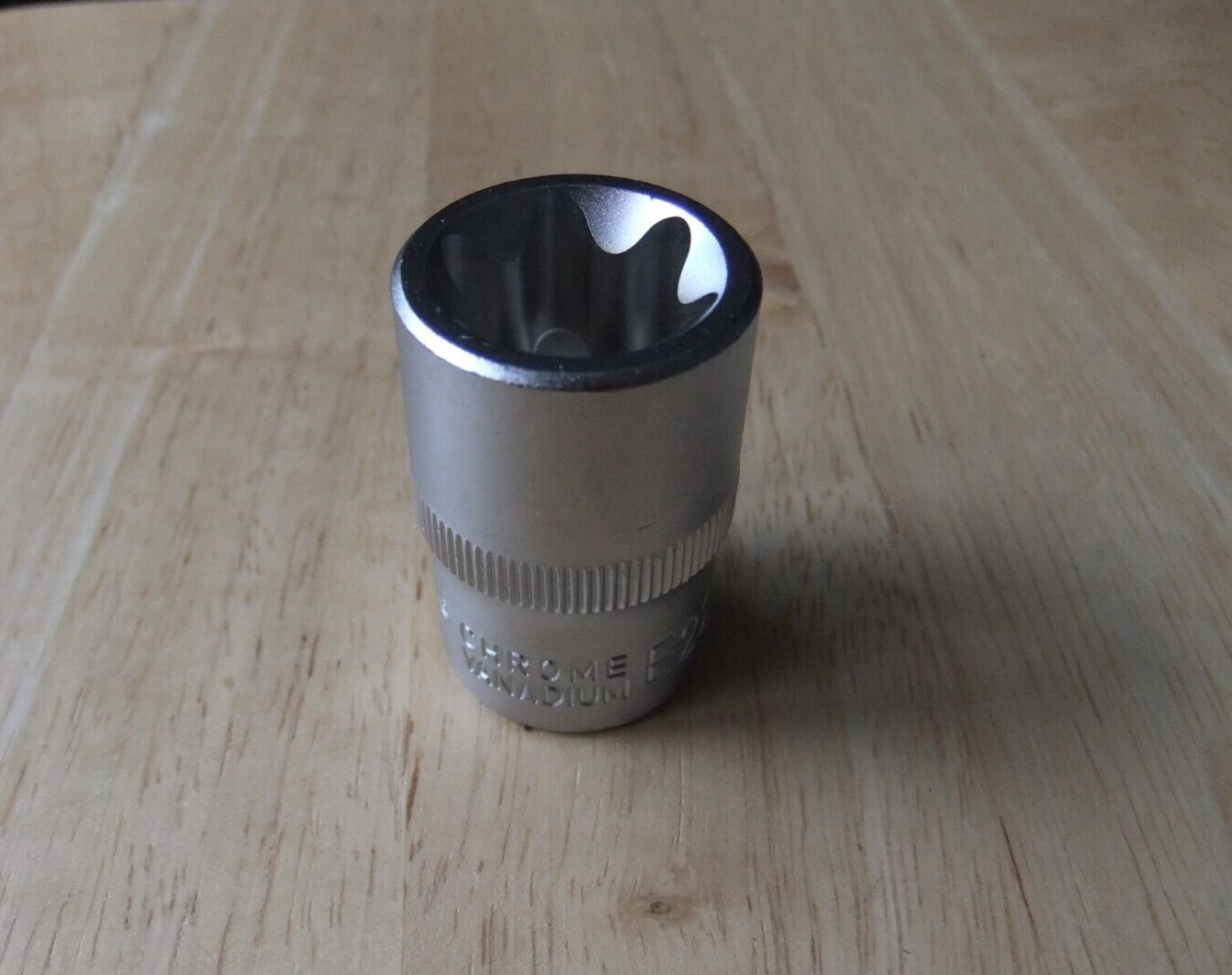 Welzh Werkzeug E22 x 1/2 Drive Chrome Vanadium External Star Socket – 38mm Long
