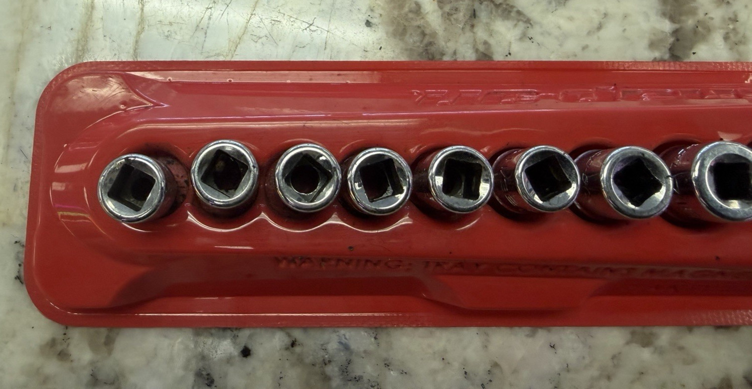 Snap-On 1/4″ Drive Socket Set TM Series 6 SAE 3/16″ to 9/16″