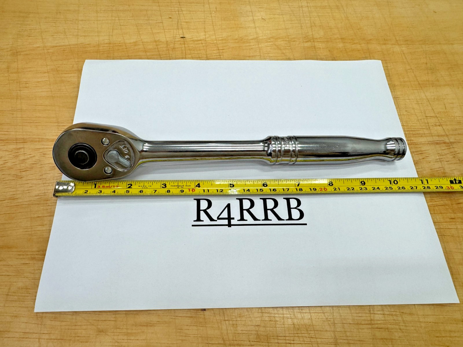 Snap-on Tools USA RARE 1999 NOS 1/2″ Drive 32 Tooth QUICK RELEASE Ratchet S713A