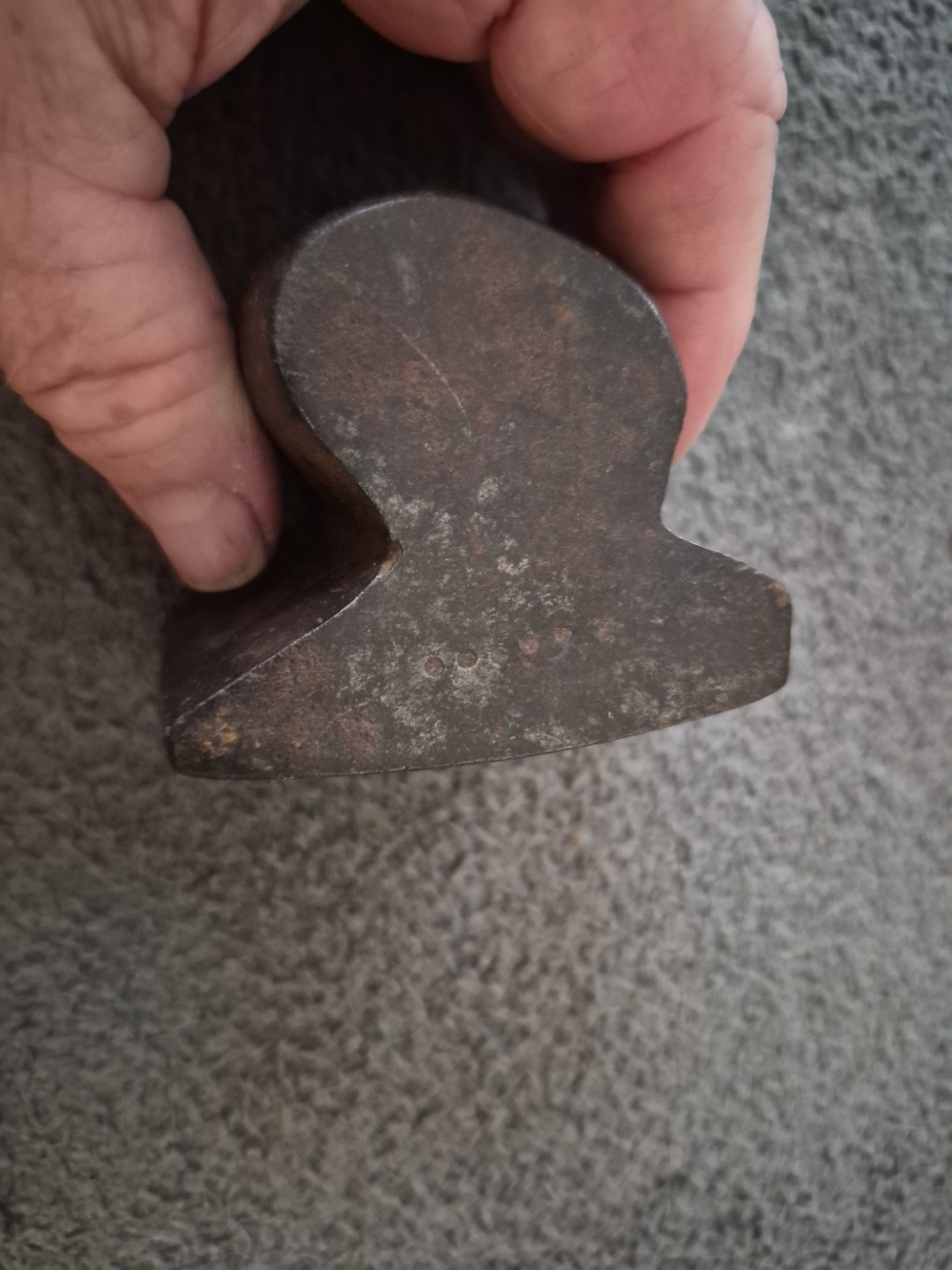 Vintage Auto Body Dolly Dollie Hand Anvil Sheet Metal Shaping Working Tools .