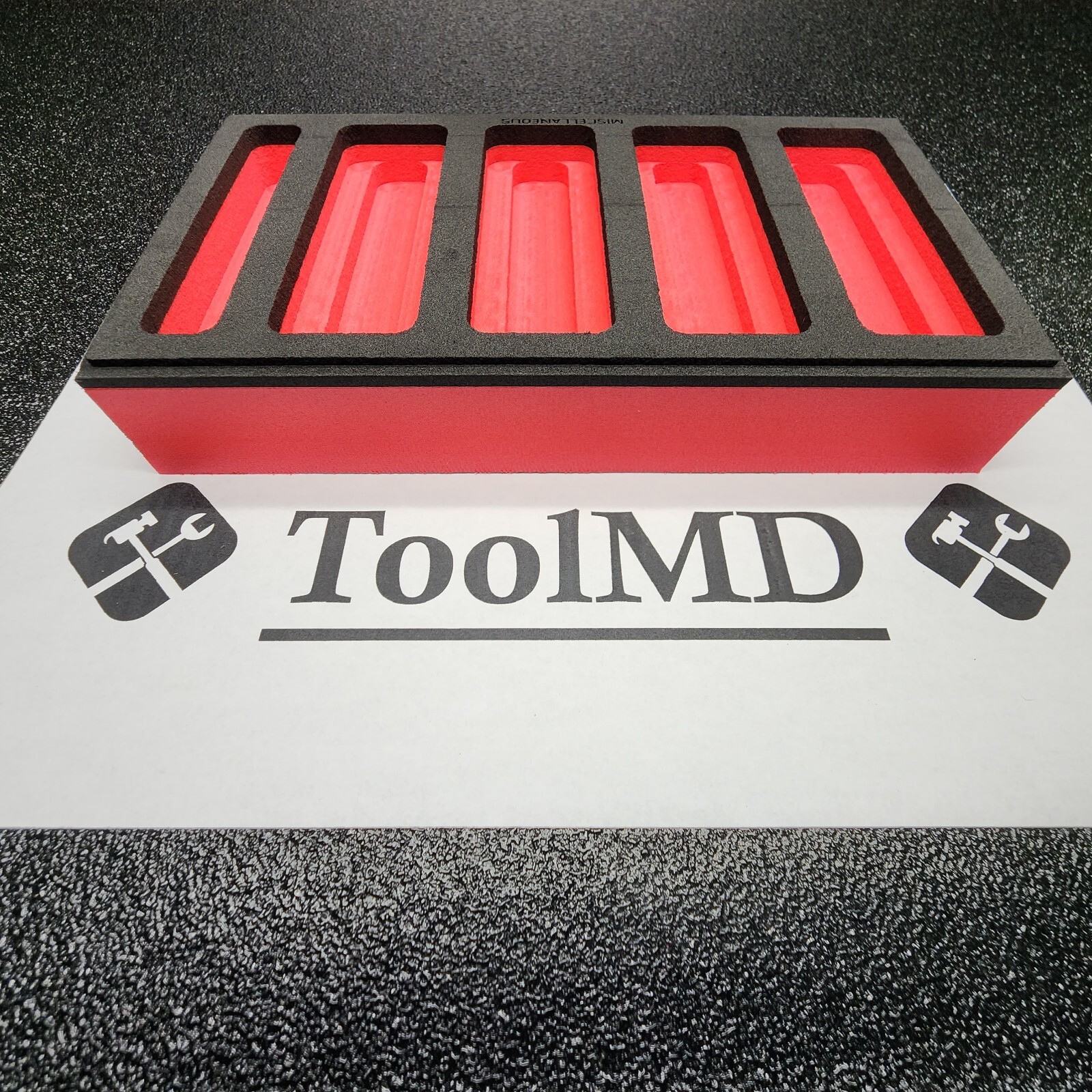 Snap-on Tools USA NEW RED Foam MISCELLANEOUS Storage Organizer FMS004BR