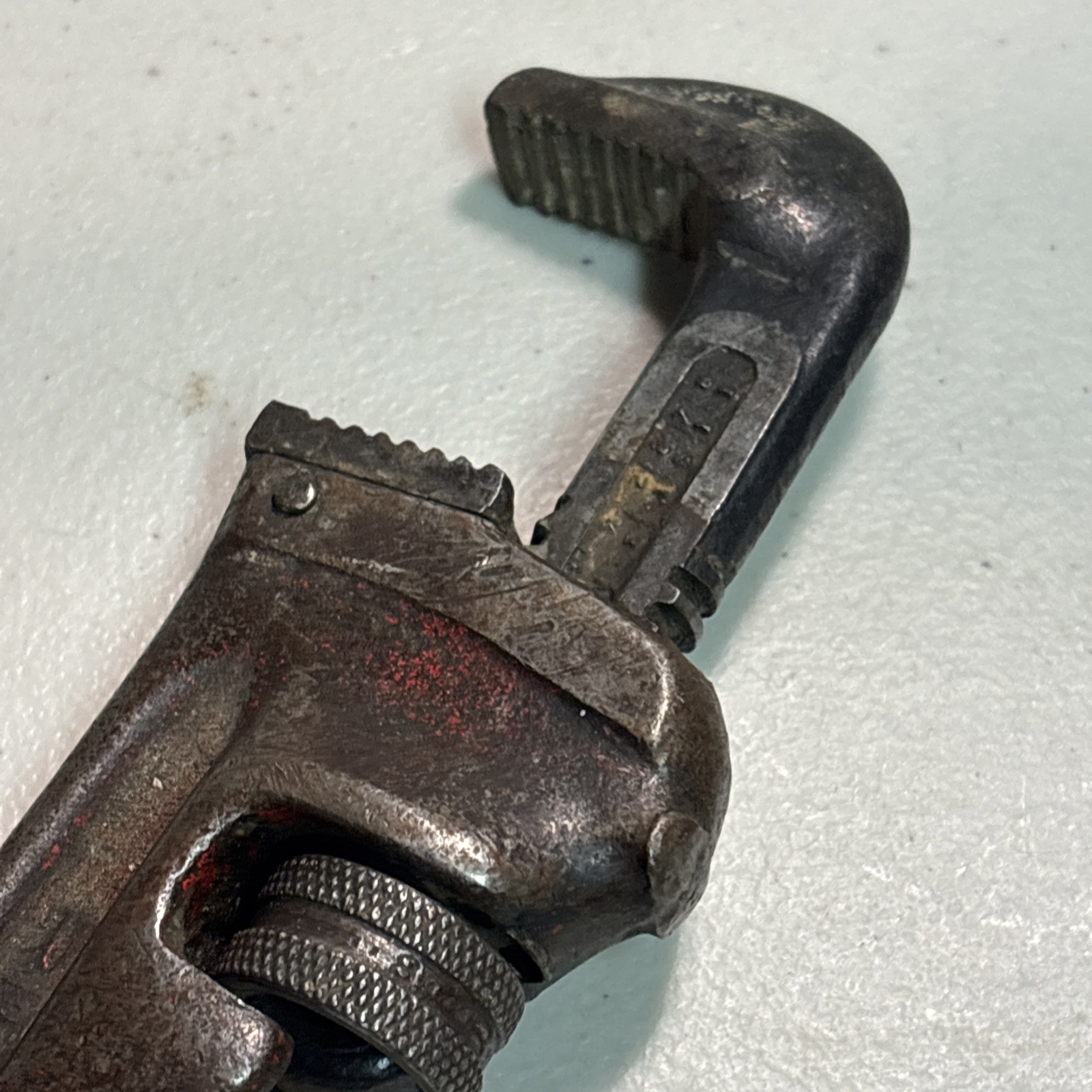 RIDGID Vintage Ridge Tool Co 8″ Heavy Duty Straight Pipe Wrench USA