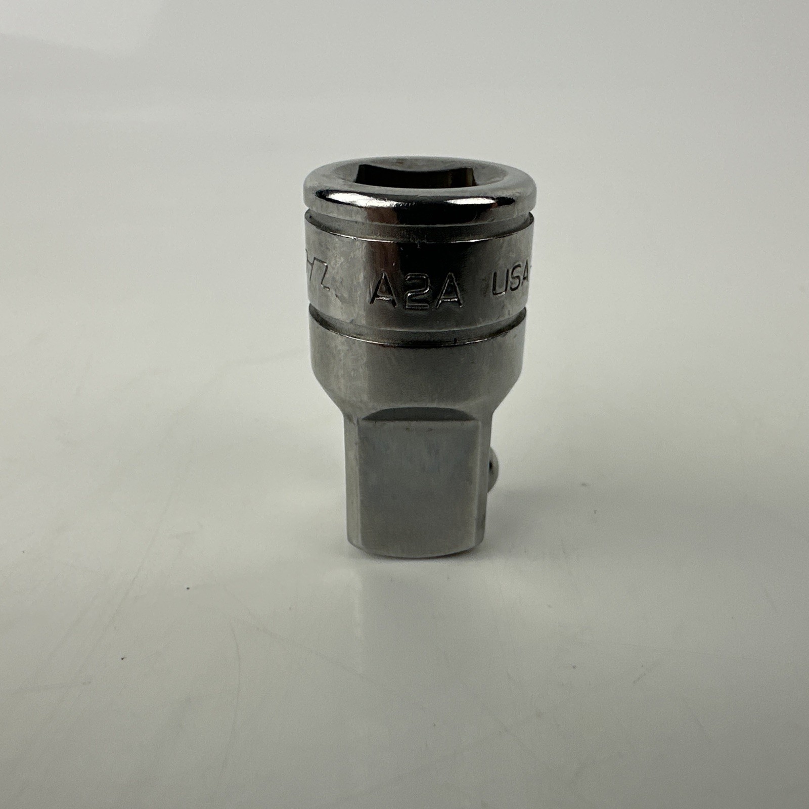 Snap-on Tools USA NEW 3/8″ To 1/2″ Drive Chrome Adapter Extension Socket A2A
