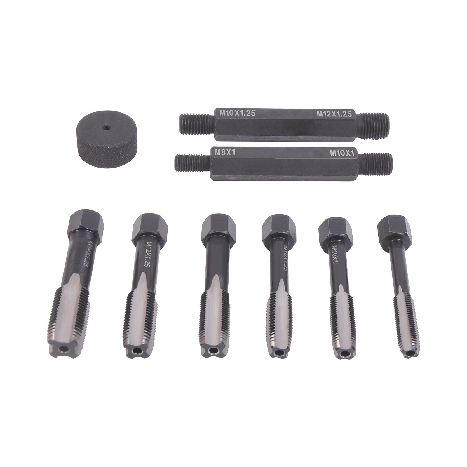 8mm 10mm 12mm Metric Glow Plug Cylinder Head Thread Repair Tool Kit Set 33PC