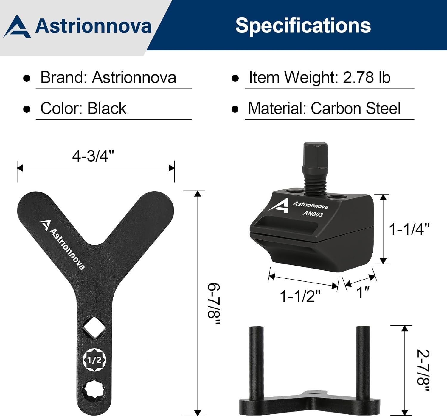 Heavy-Duty Suspension Tool Set – Strut Spreader & Ball Joint Removal Tools