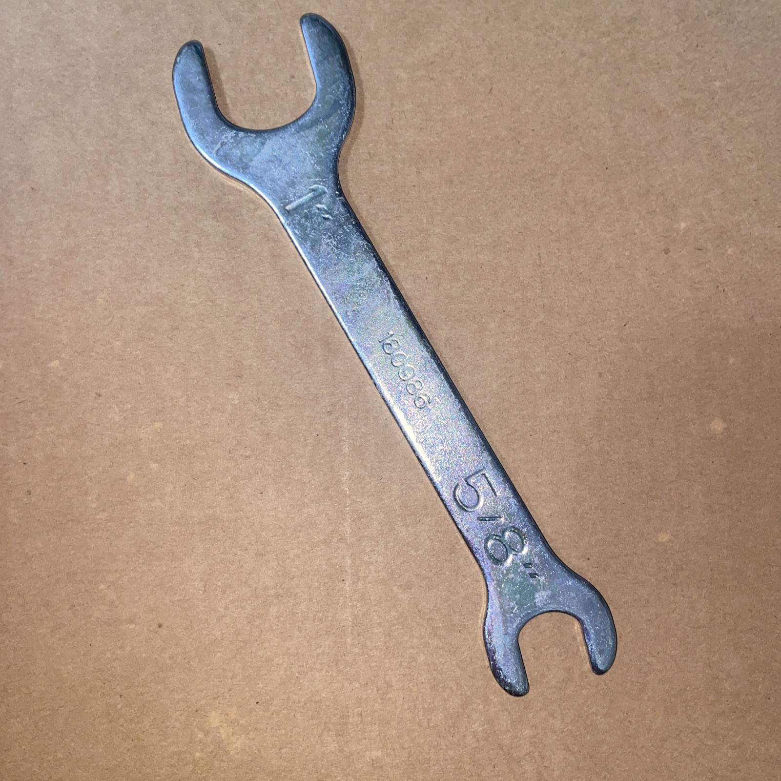 Angle Head Open End Wrench 1”-5/8 serial #180986 Designed for SAE USA made