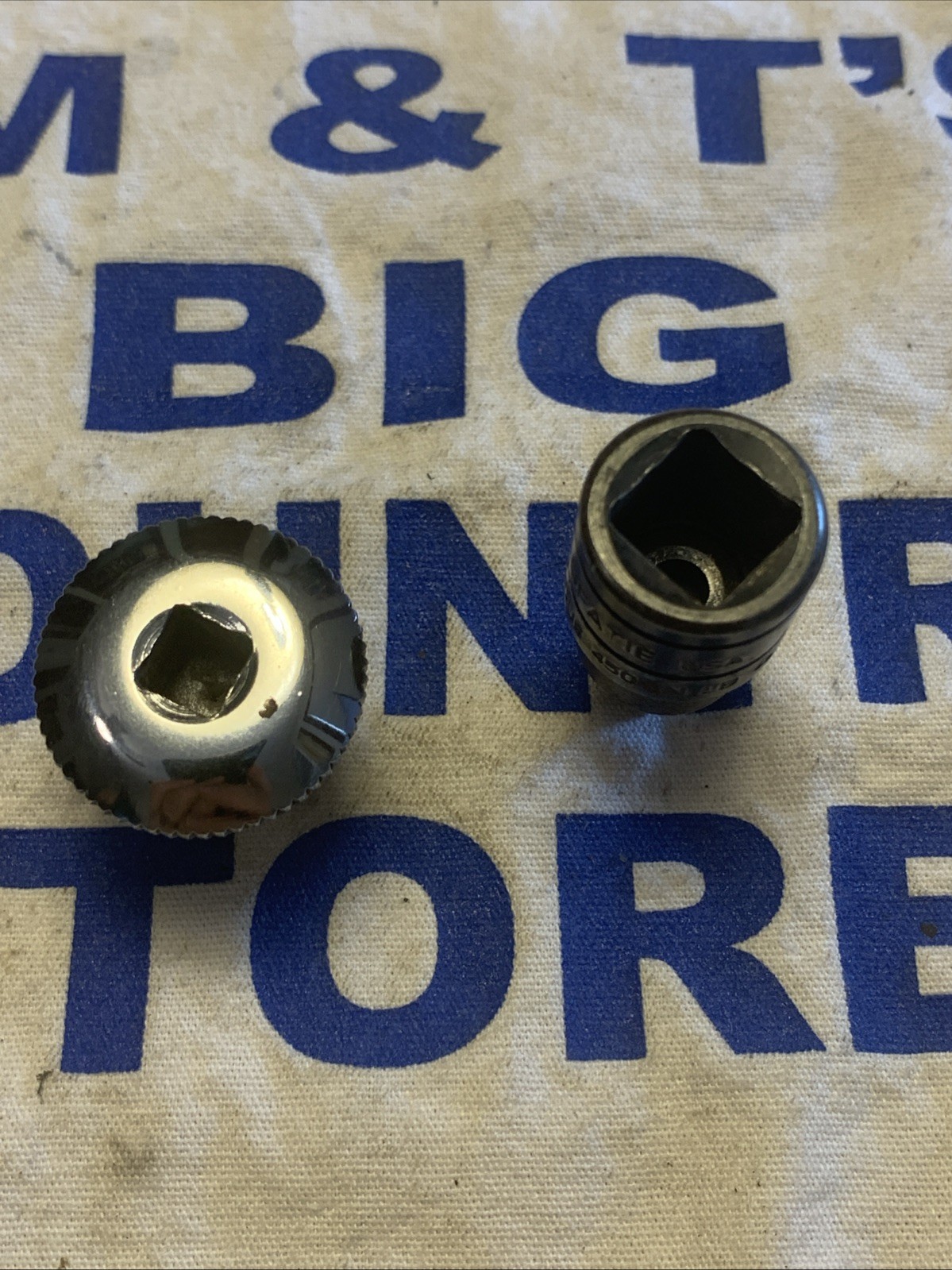 Snap-on USA 1/4″ Dr Spinner Ratchet TMS70A & 1/4″ Dr Square Drive Adaptor GFAT1E