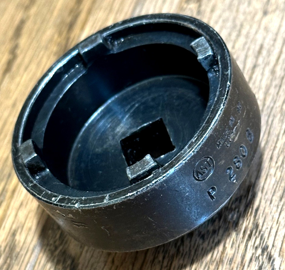AST Tools Porsche Ball Joint Nut Socket 1/2″ 4 Tab Spanner Pin Wrench Impact