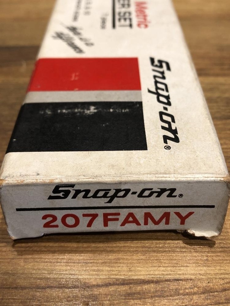 Snap-on 207FAMY 3/8″ Drive Hex Bit Socket Driver Set 7 pc Metric (mm) 4mm – 10mm