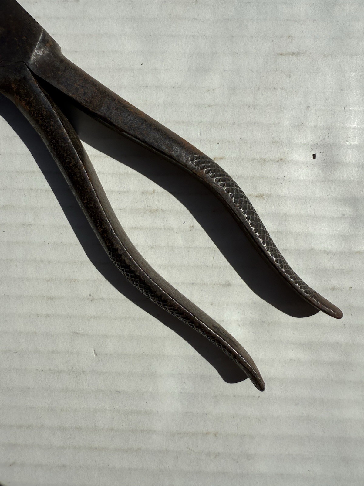 Vintage 8-1/2” Linesman Pliers Tool Very Sturdy Well Crafted Made In USA