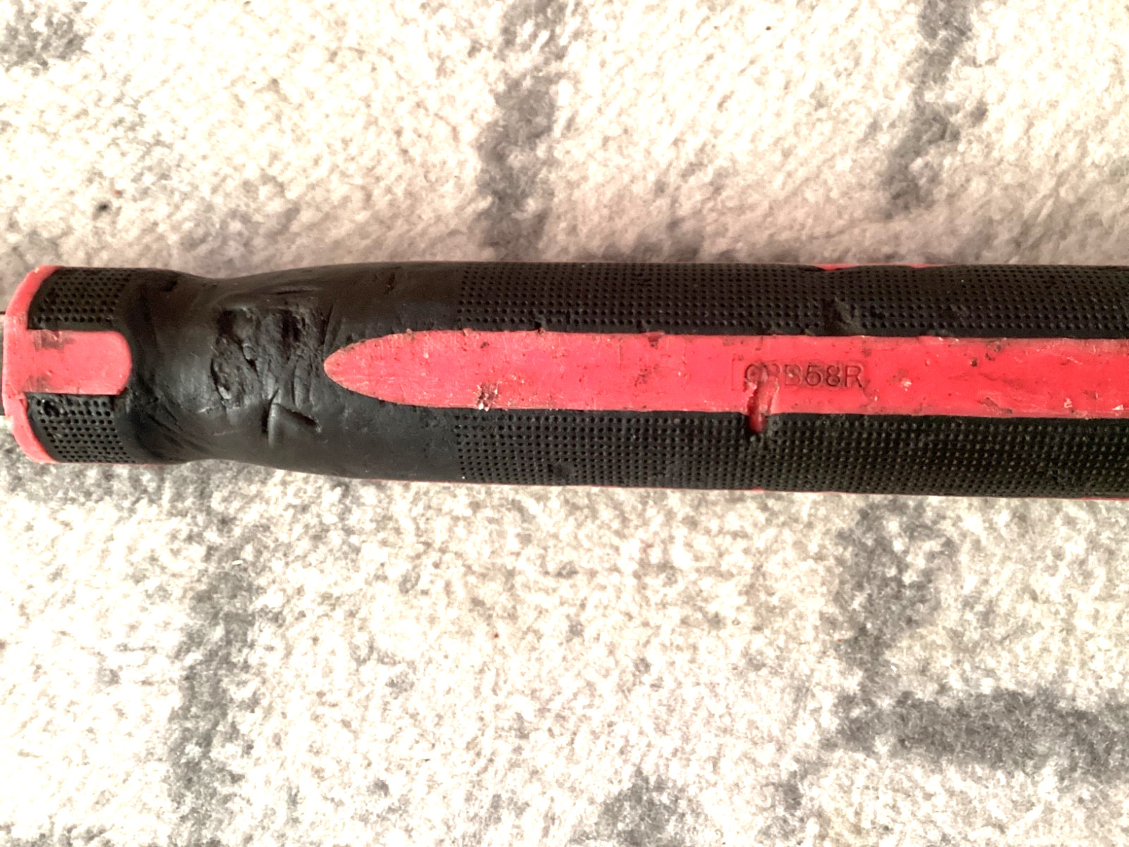 Mac Tools USA PB58R 58” Steel Striking Pry Bar RED Composite Handle Fresh Edge