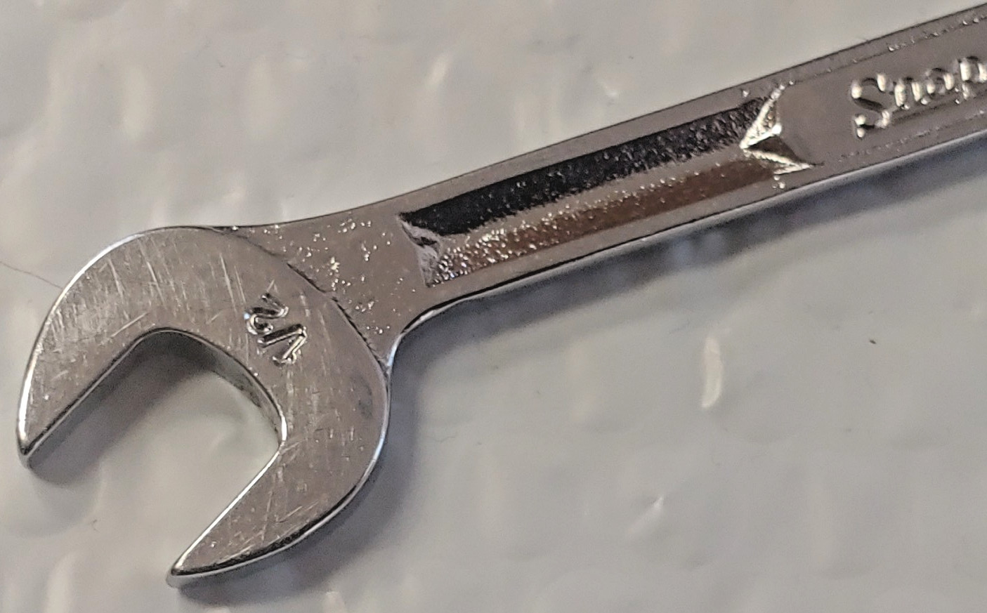 Snap-on Angle Wrench 1/2″ Open-end VS 5216, 4 Way 30-60 Degree Chrome Plate USA