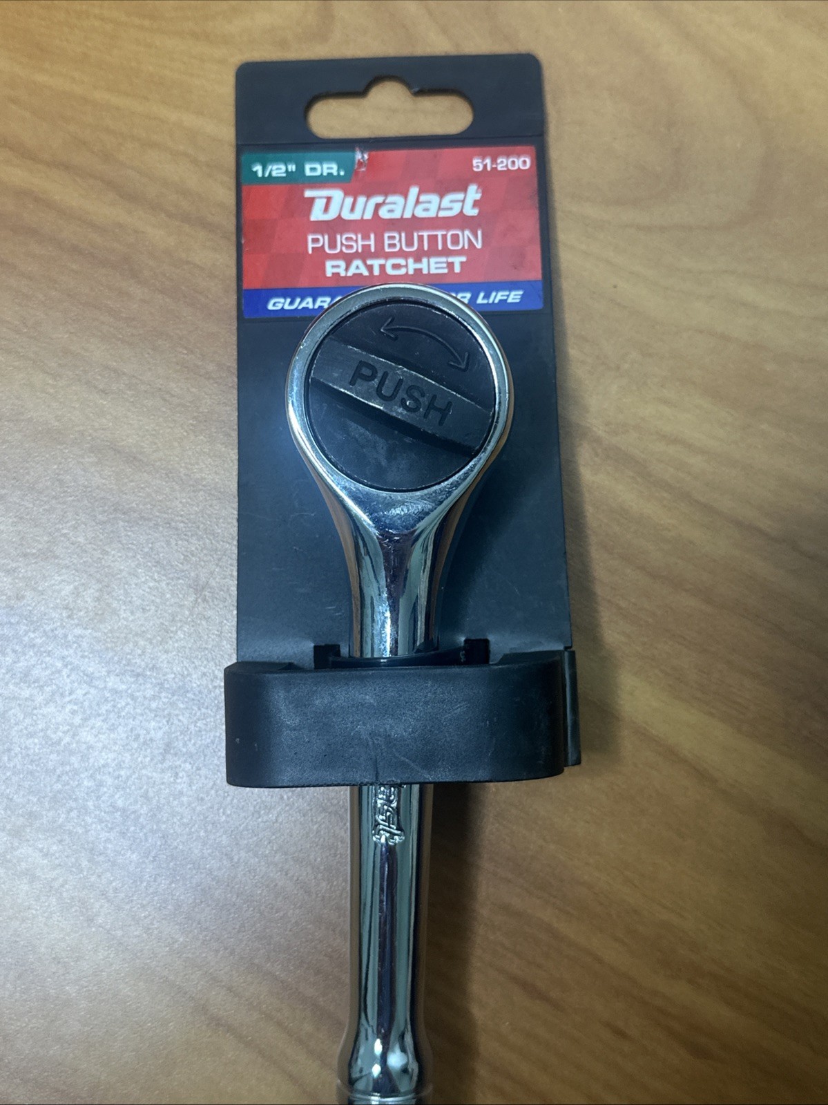 DURALAST 1/2” DR. DRIVE RATCHET WRENCH, 51-200, QUICK RELEASE,