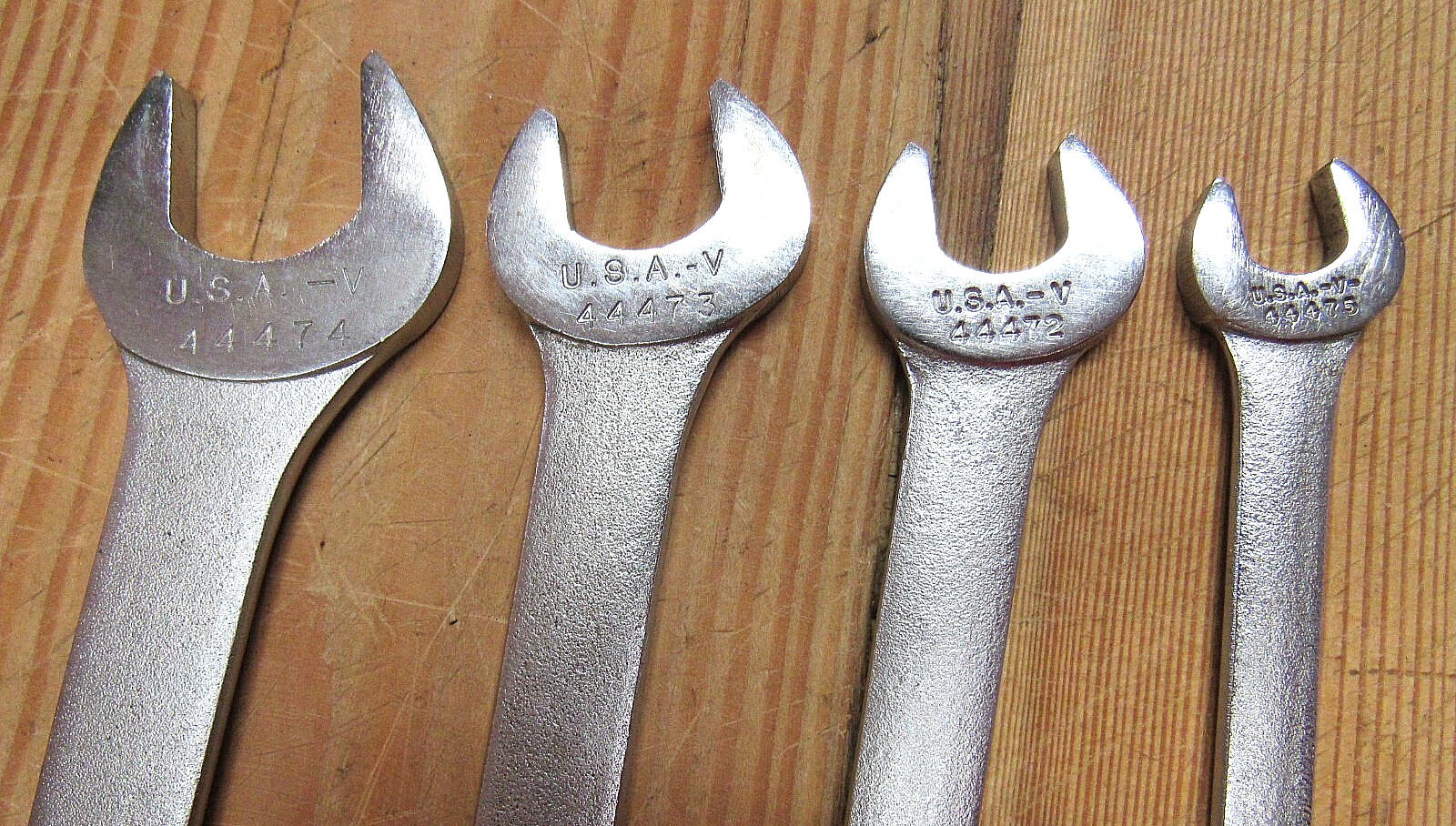 Craftsman SAE Tappet Thin Open End Wrench Set 3/8″ to 7/8″ V Series USA NICE!