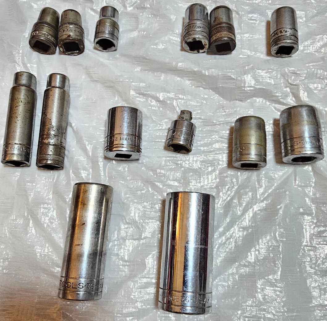 SK/SK Wayne/SK-Tools Half Inch Drive Lot