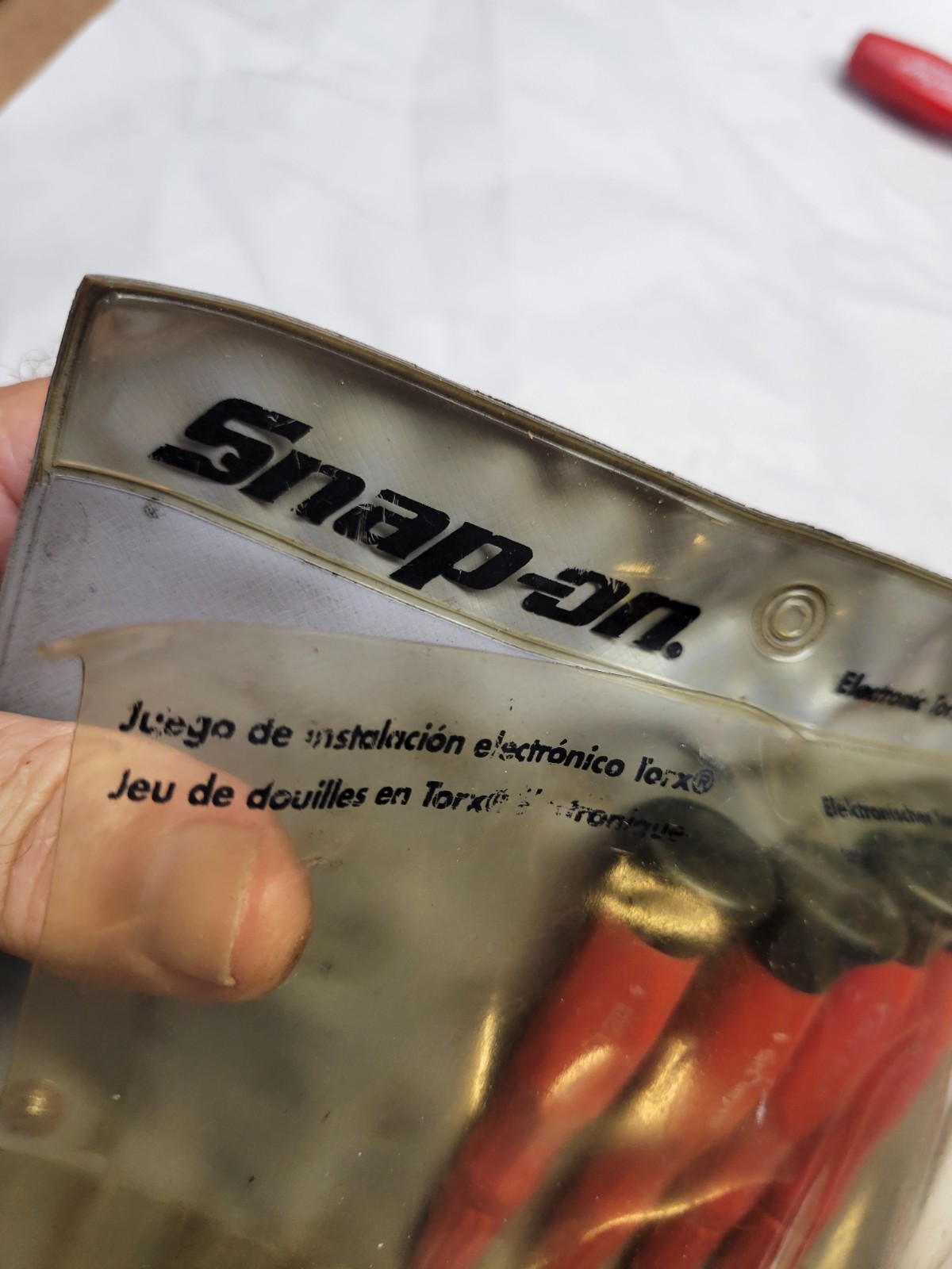 Snap-on SDE70 4pc Miniature Electronic Screwdriver TORX Set USA T9,T10,T15,T20