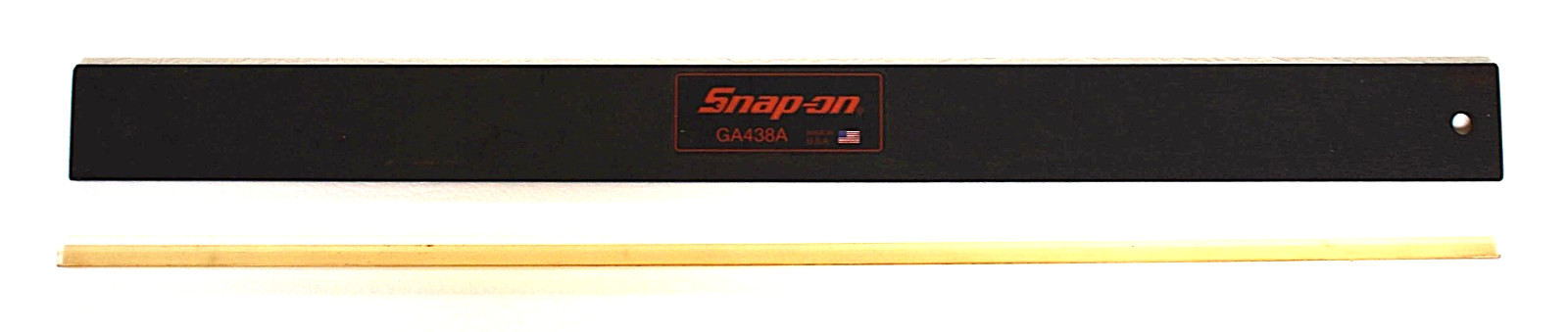 Snap-On Straight Edge GA438A Precision 24″ Metal 1/4″ x 1-1/2″ + Protector VG