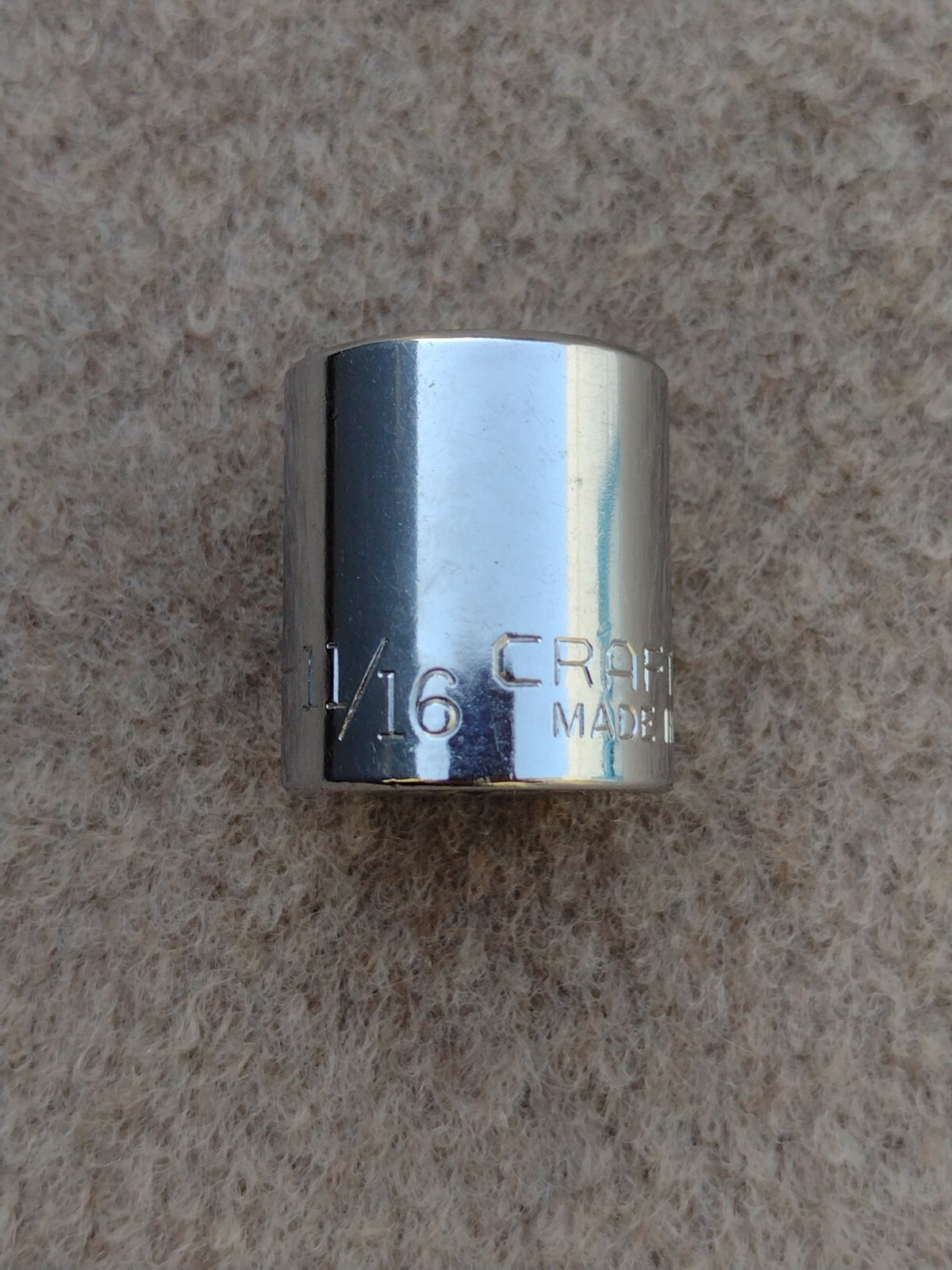 VTG USA Craftsman 11/16″ -G- Series Shallow Well 12pt 44336 Socket 3/8″ Drive