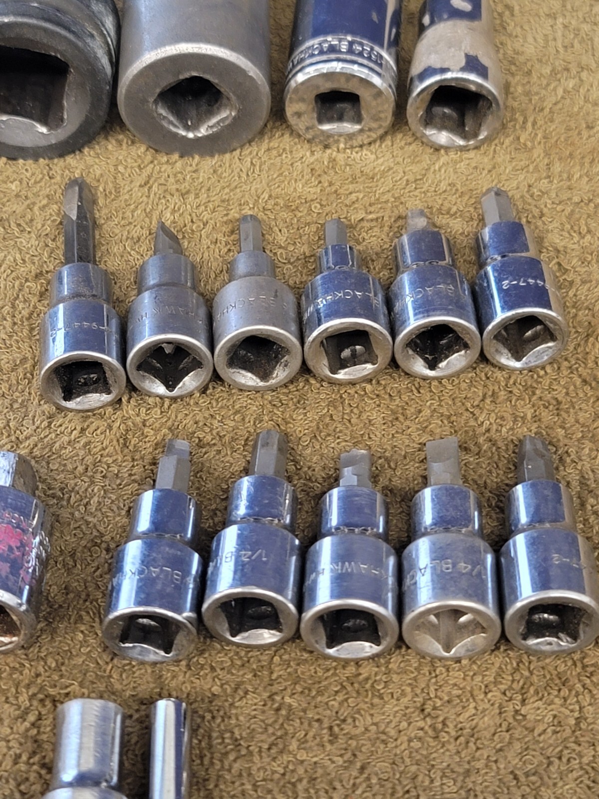 39 Blackhawk Ratchet Extension Impact Swivel Socket 1/4″ 3/8 1/2 3/4 Sae Set USA