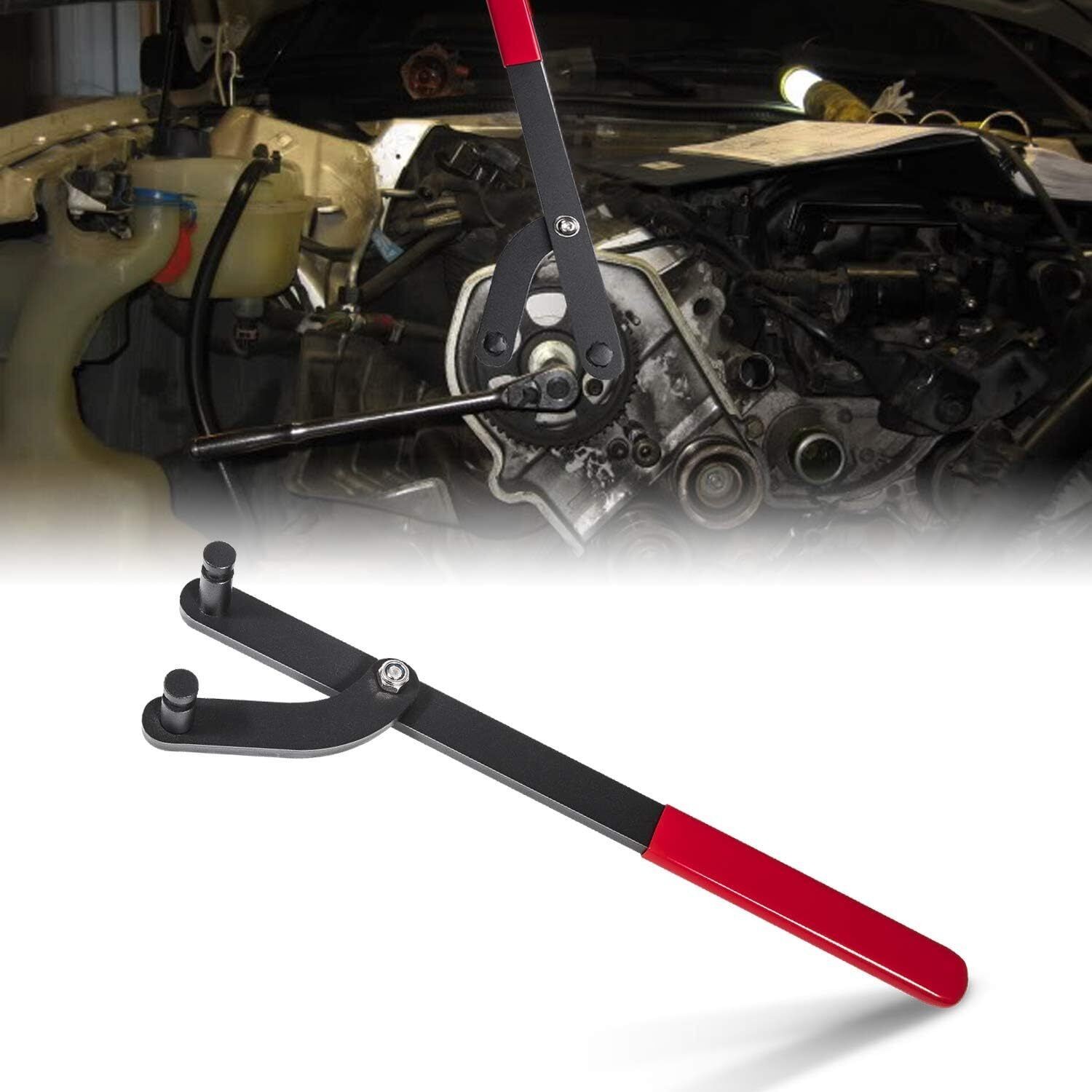 Steel Cam Pulley Holding Tool Holds Camshaft Sprockets Stationary#