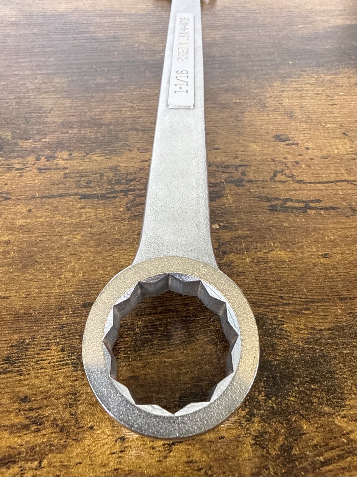 Craftsman V‑44706 1‑1/16″ SAE Combination Wrench 12‑Point USA Vintage Engraved