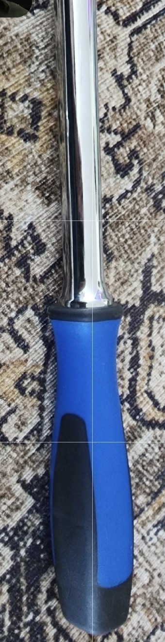 Cornwell bluePower CBRF518H 120 Point 1/2″ Drive Flex-Head Ratchet&Original Grip
