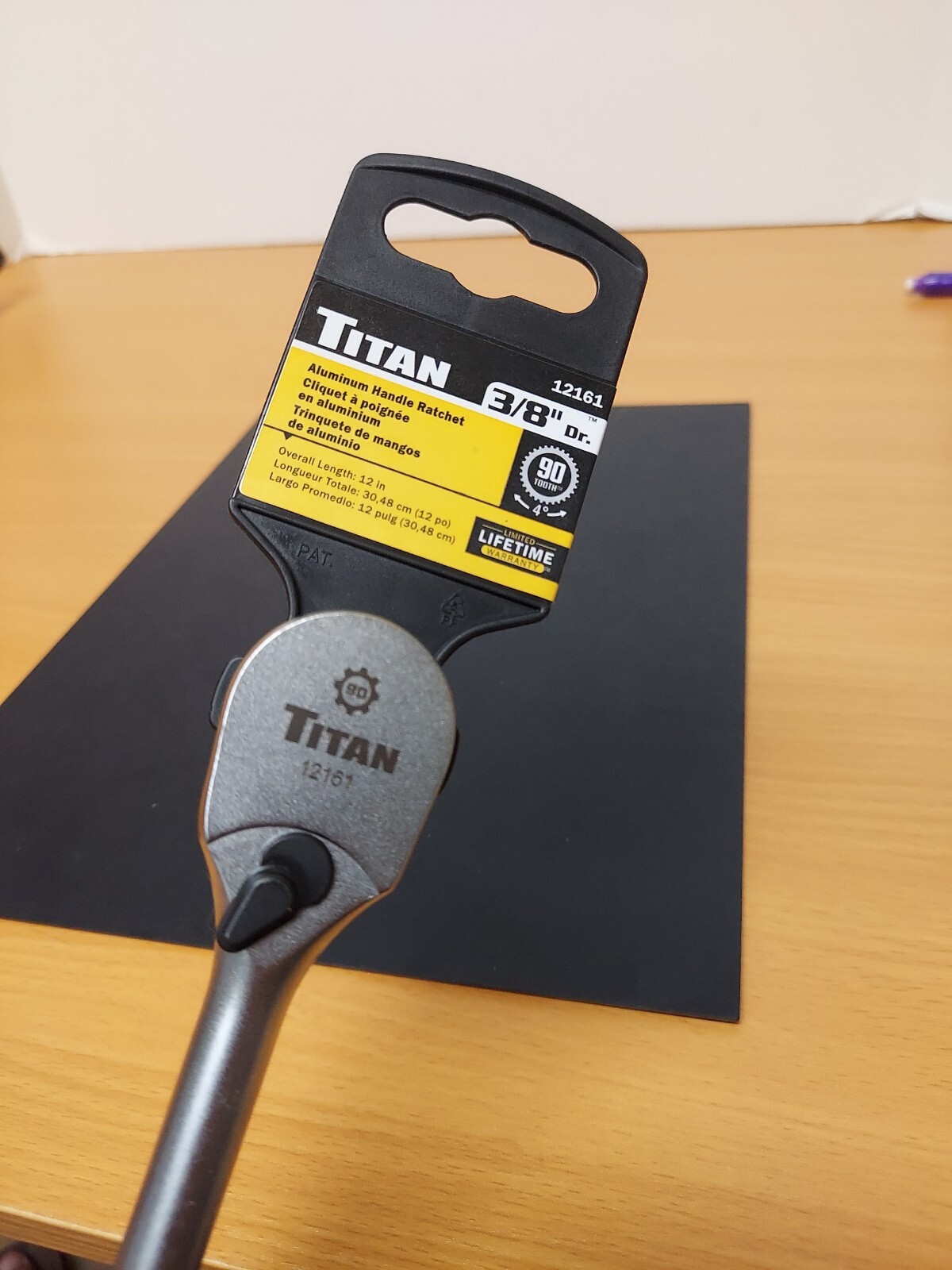 Titan 12161 3/8″Drive 12″ 90 Tooth Ratchet brand new