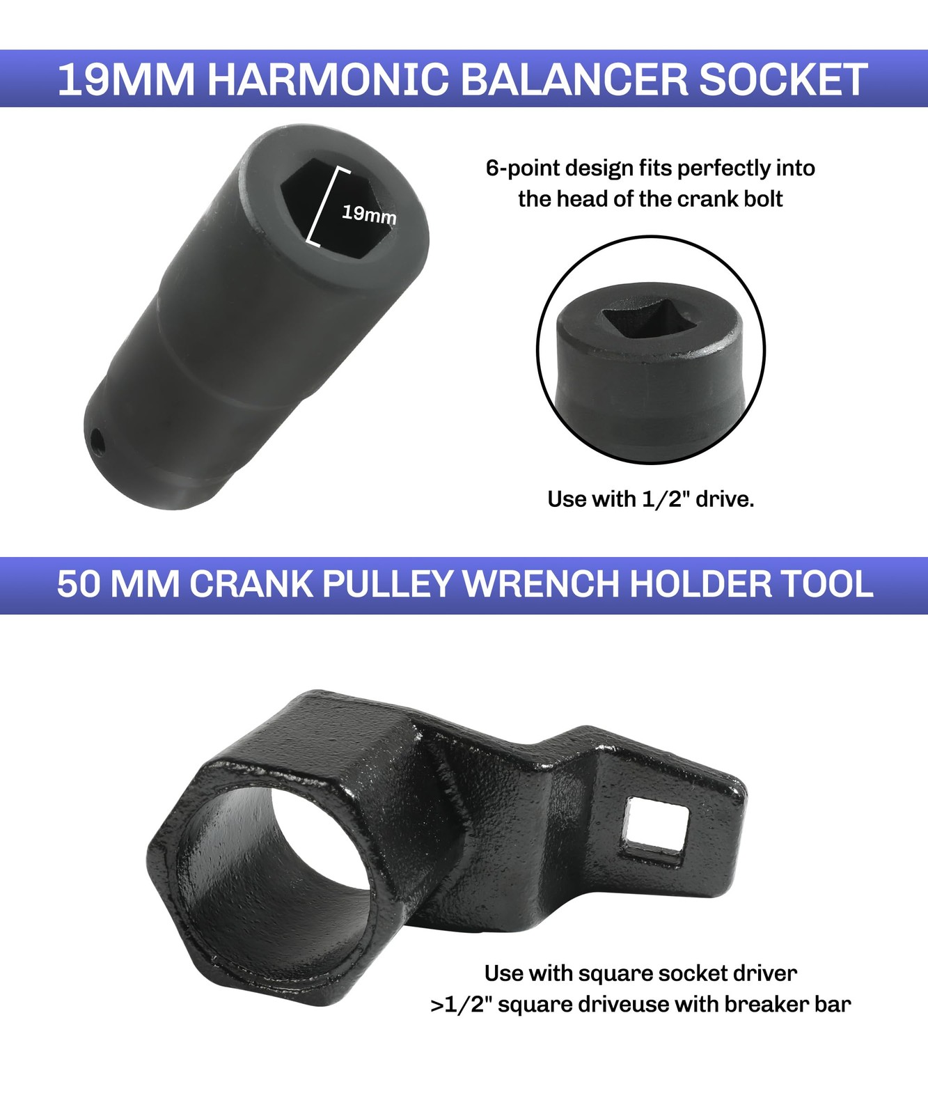 bylikeho Crankshaft Pulley Removal Tool,Automotive Tool,Car Accessories…