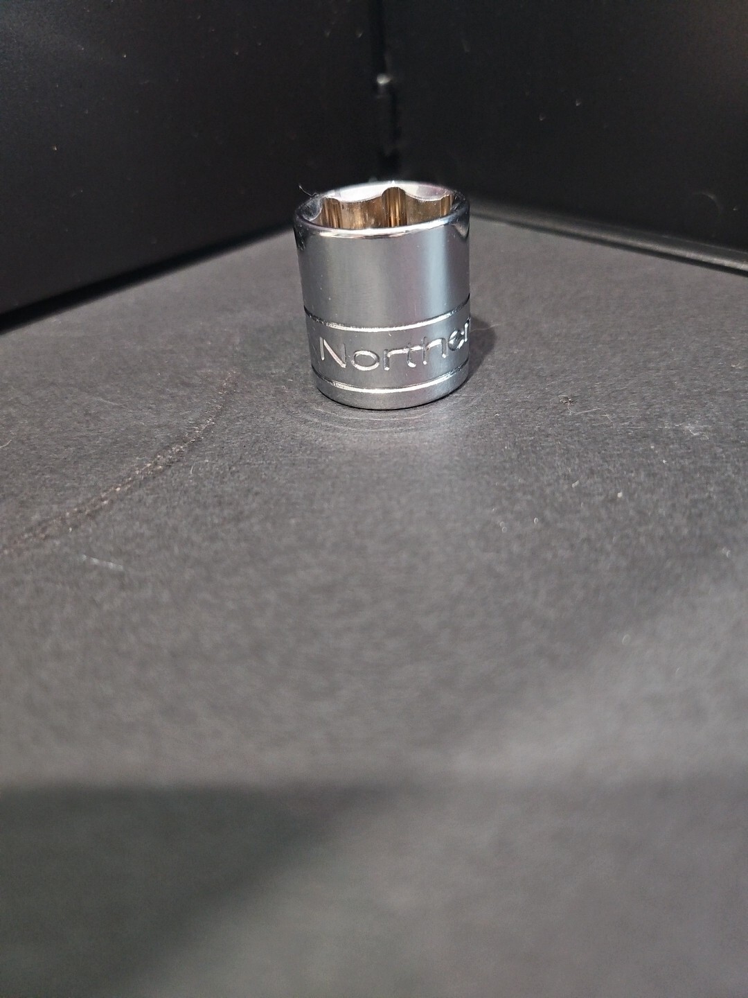 Northern 3/8 Drive 18mm 6 Point Shallow Socket N